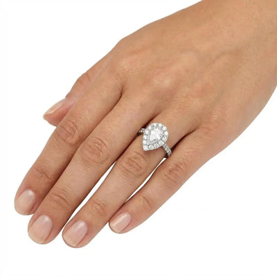 1.54ct Pear Shaped Diamond