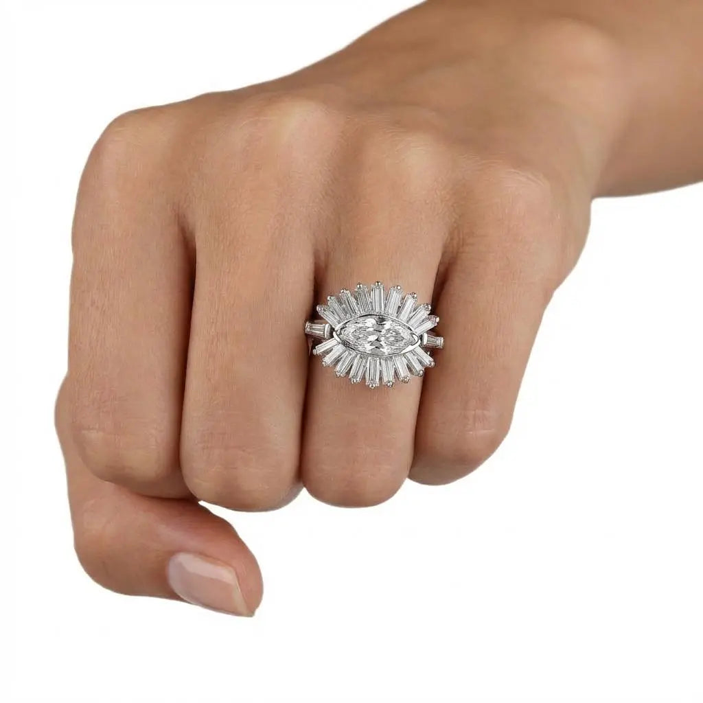 0.76ct Marquise Cut Diamond