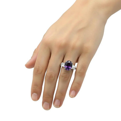 5.54ct Purple Sapphire