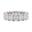 6.77ctw Radiant Cut Diamond Eternity Band