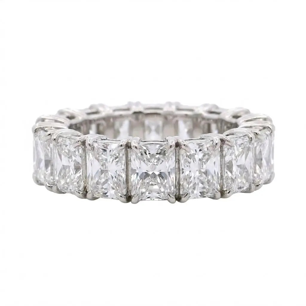 6.77ctw Radiant Cut Diamond Eternity Band