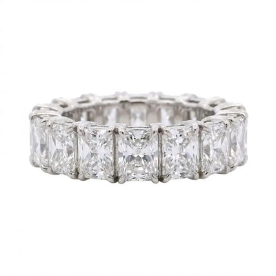 6.77ctw Radiant Cut Diamond Eternity Band