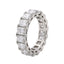 6.77ctw Radiant Cut Diamond Eternity Band
