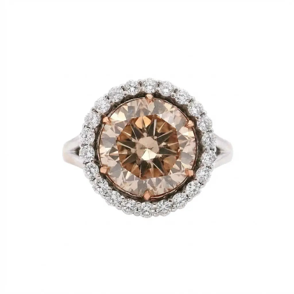 9.02ct Round Brilliant Cut Diamond