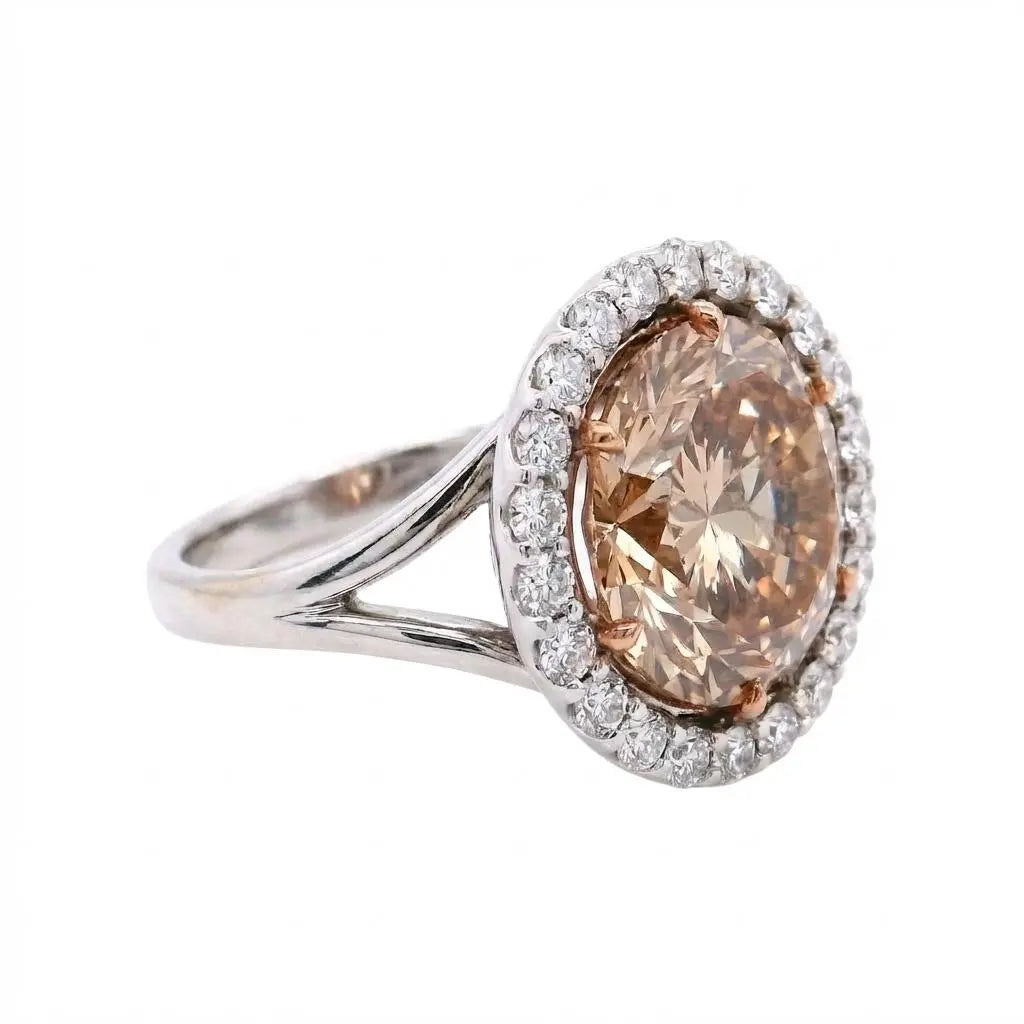 9.02ct Round Brilliant Cut Diamond