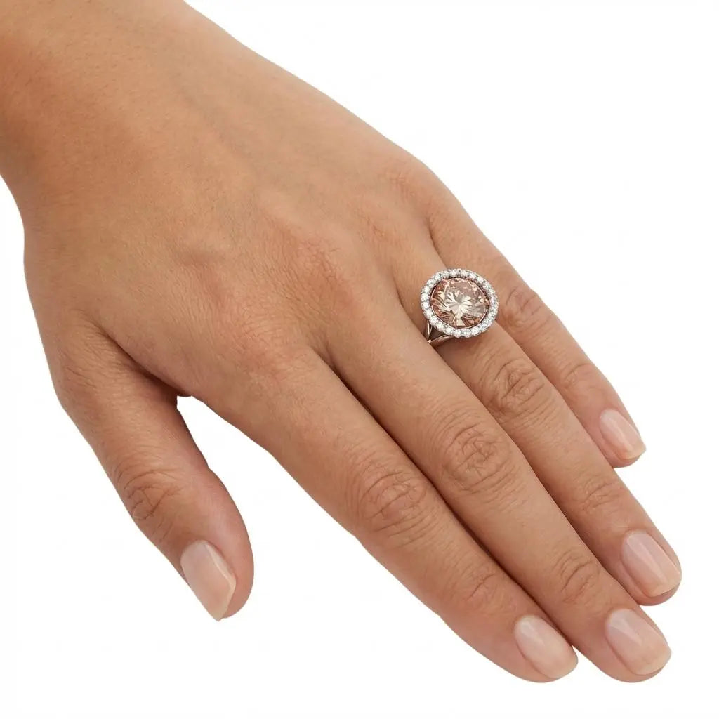 9.02ct Round Brilliant Cut Diamond