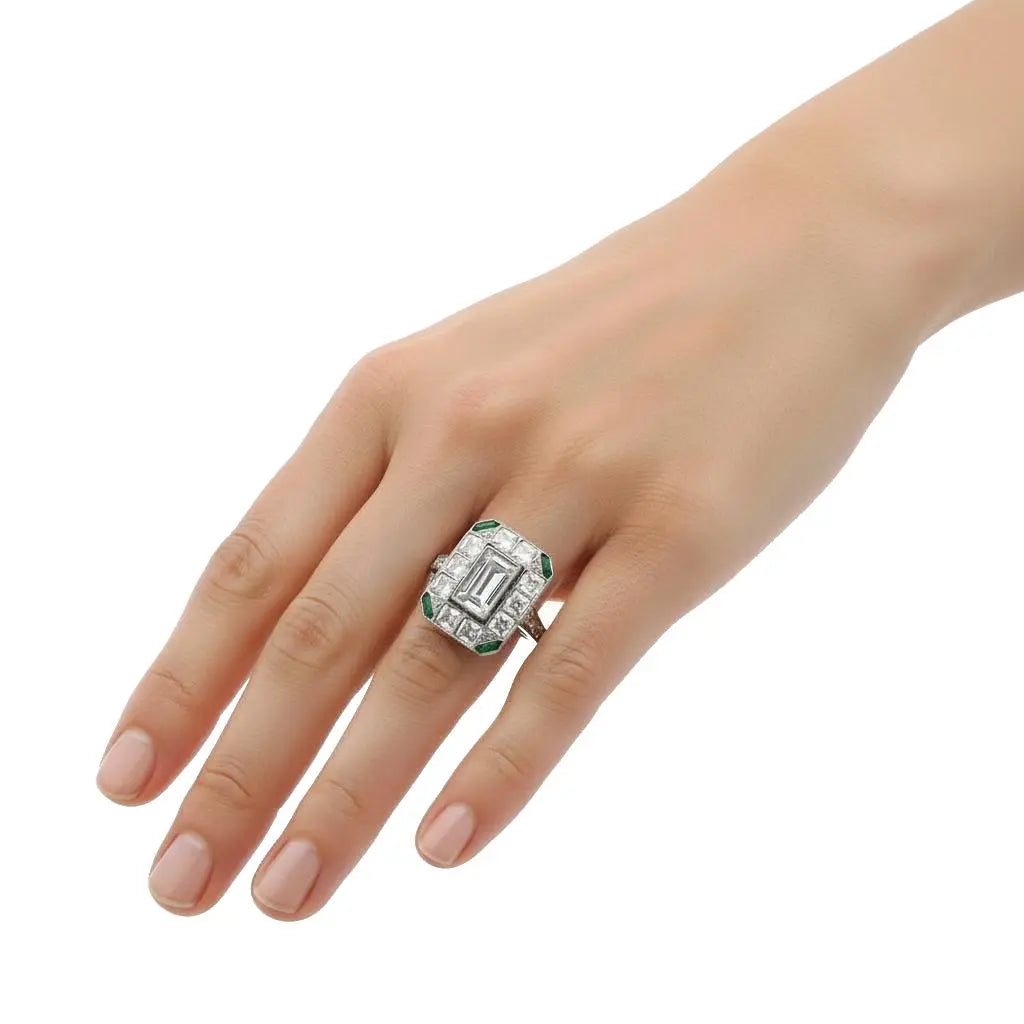 0.95ctw Baguette Cut Diamond