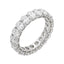 4.49ctw Oval Brilliant Cut Diamond Eternity Band