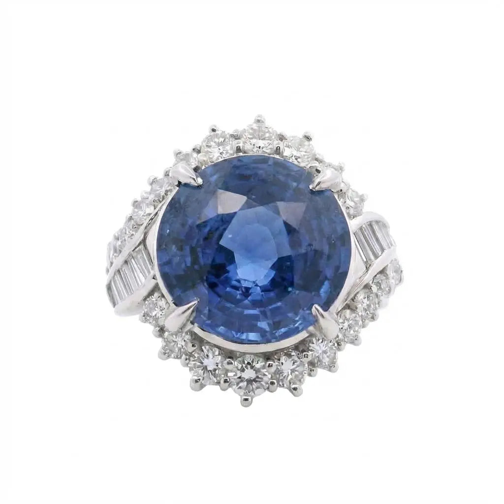 8.23ct Round Sapphire