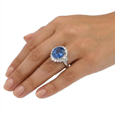 8.23ct Round Sapphire