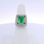 3.15CT EMERALD & 1.00CTW DIAMOND RING