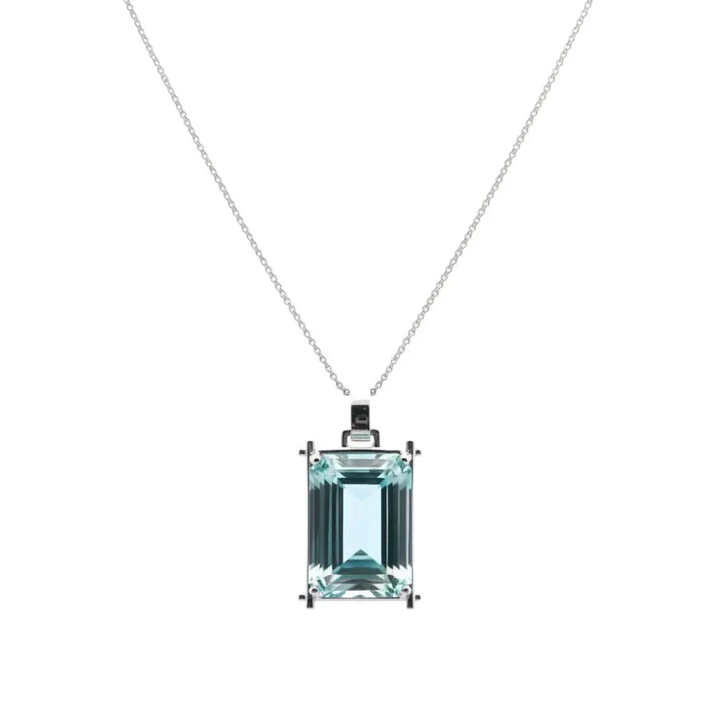 54.28ctw Emerald Cut Aquamarine