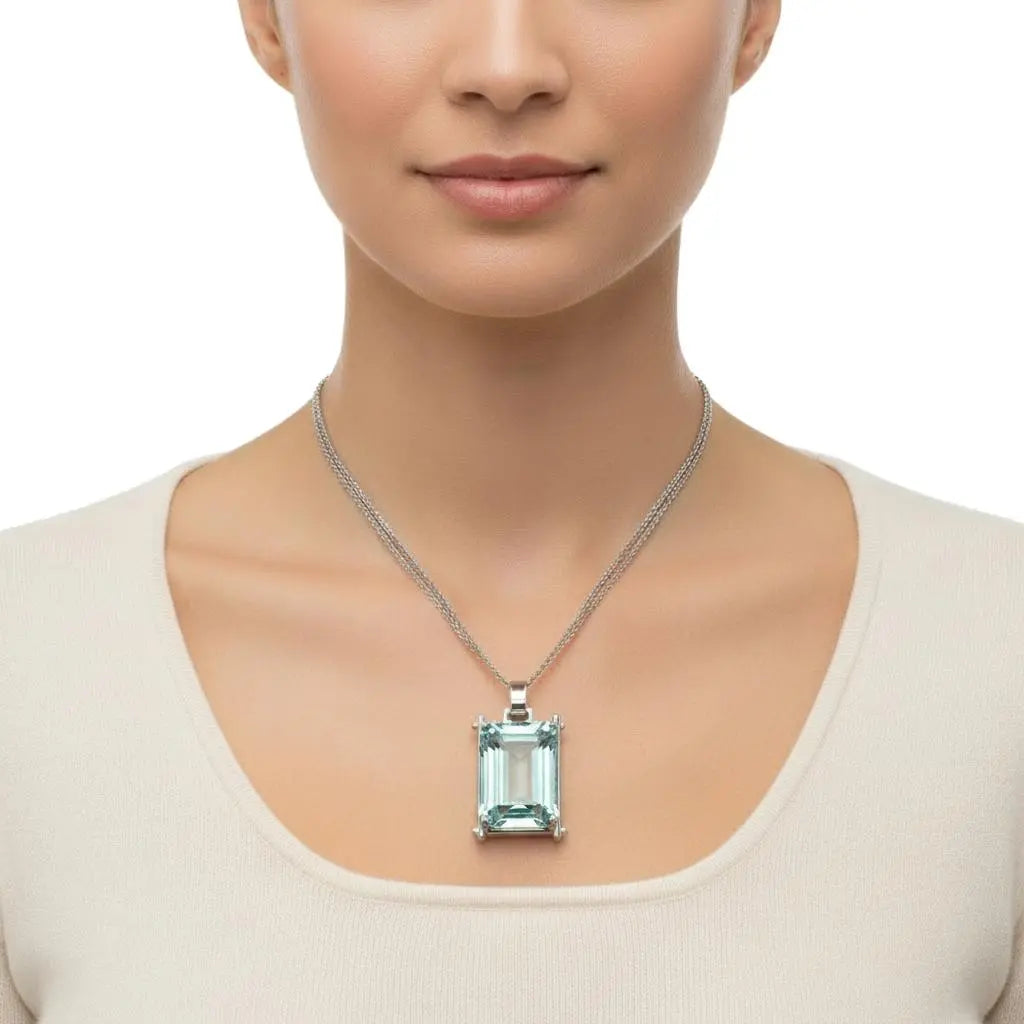 54.28ctw Emerald Cut Aquamarine