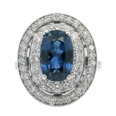 6.63ct Oval Sapphire