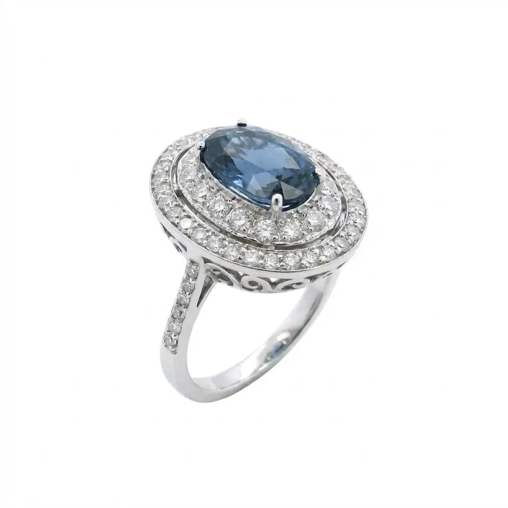 6.63ct Oval Sapphire