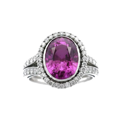 6.60ct Pink Sapphire