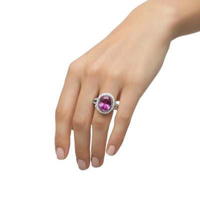 6.60ct Pink Sapphire
