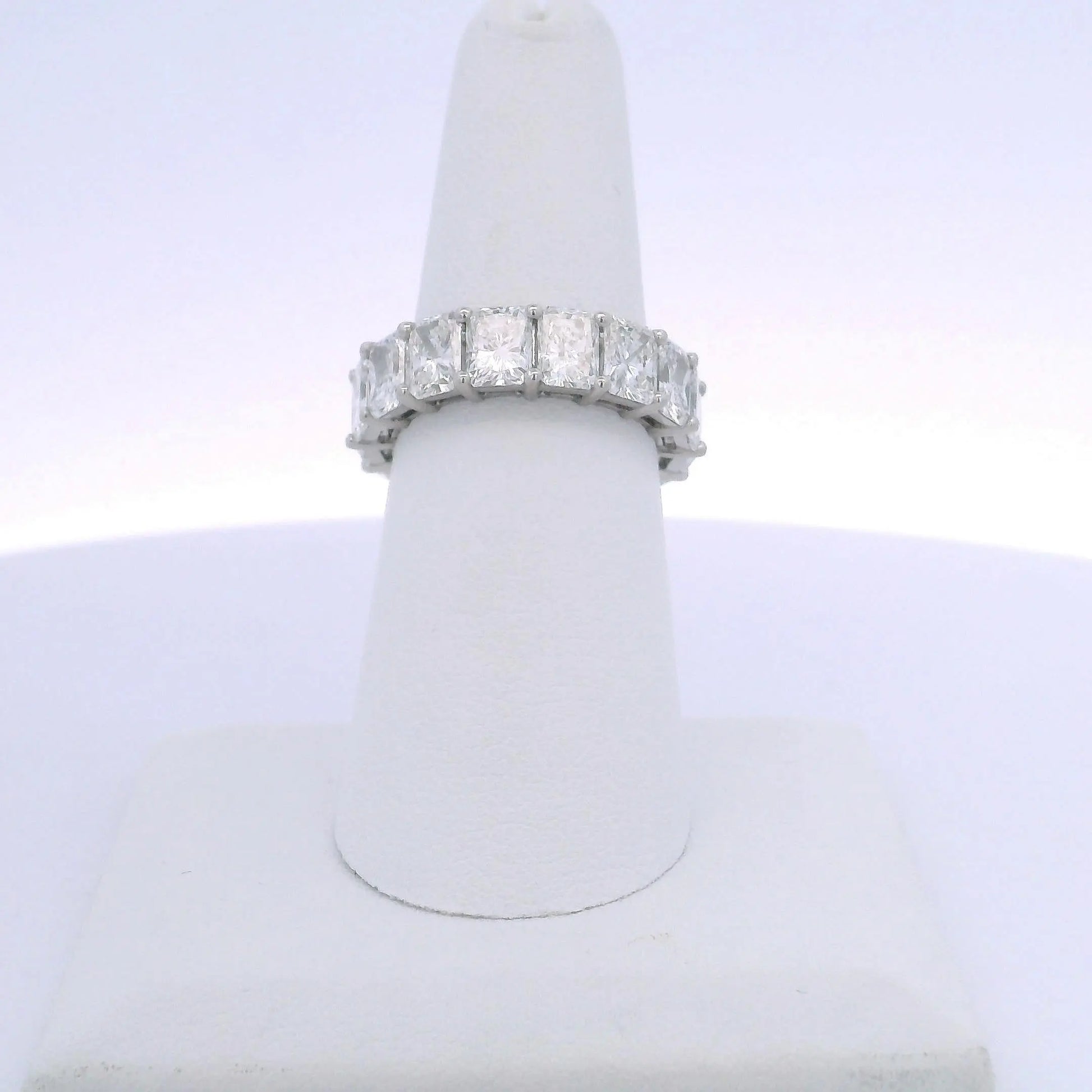 8.26CTW RADIANT CUT DIAMOND ETERNITY BAND