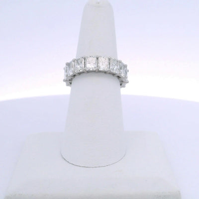 8.26CTW RADIANT CUT DIAMOND ETERNITY BAND