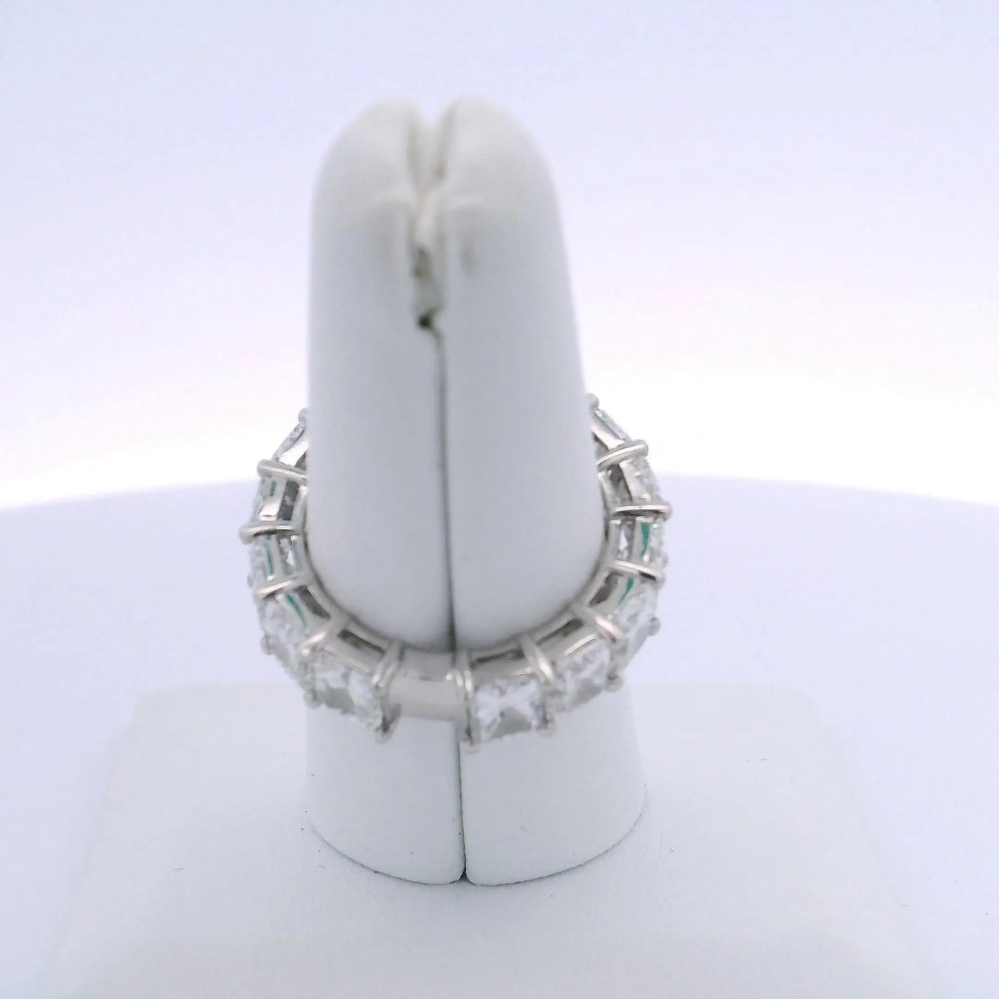 8.26CTW RADIANT CUT DIAMOND ETERNITY BAND