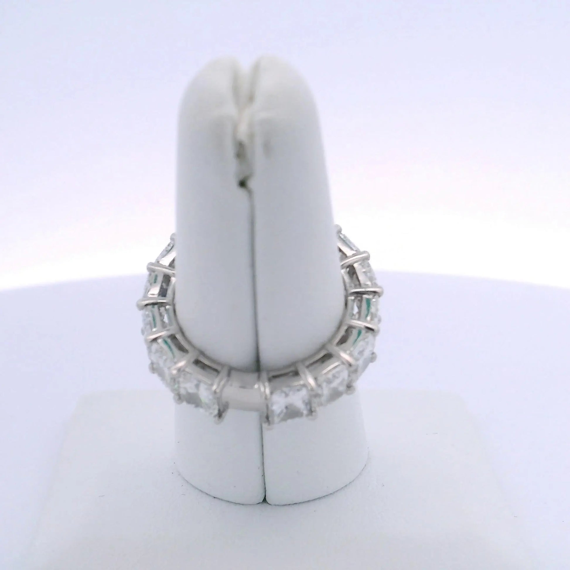 8.26CTW RADIANT CUT DIAMOND ETERNITY BAND