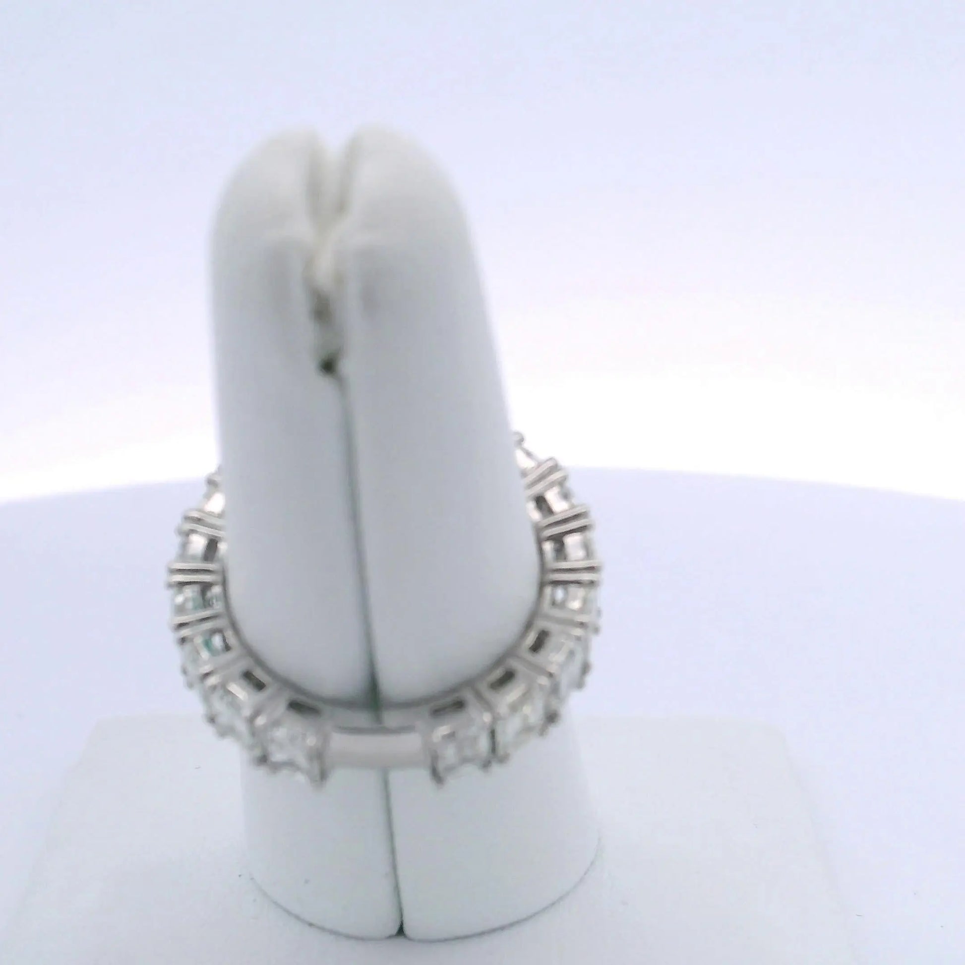 5.26CTW EMERALD CUT DIAMOND ETERNITY BAND