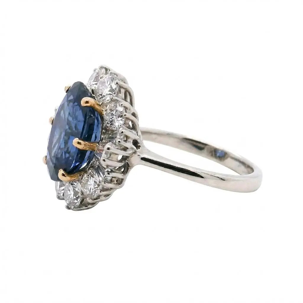 5.27ct Oval Sapphire