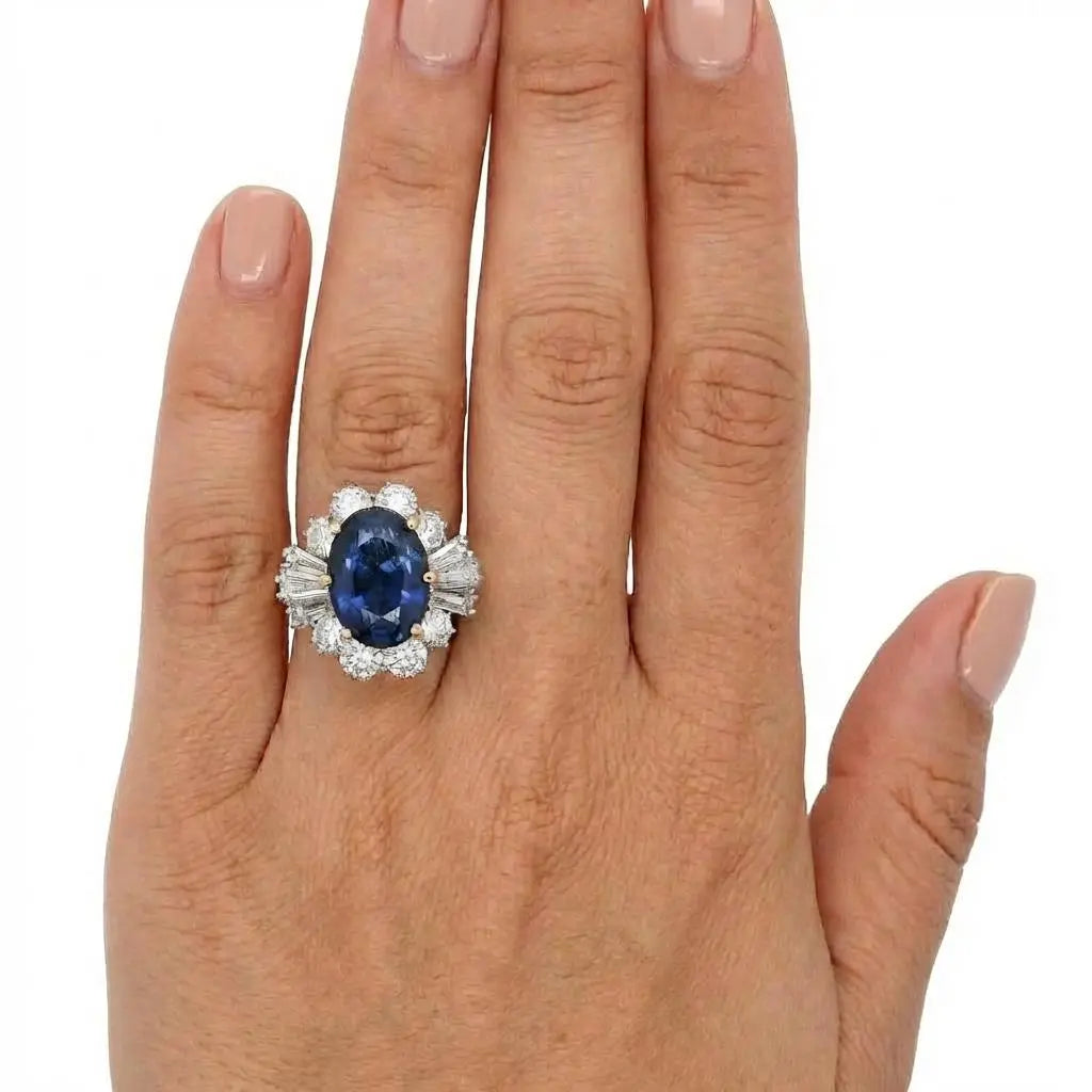 5.27ct Oval Sapphire