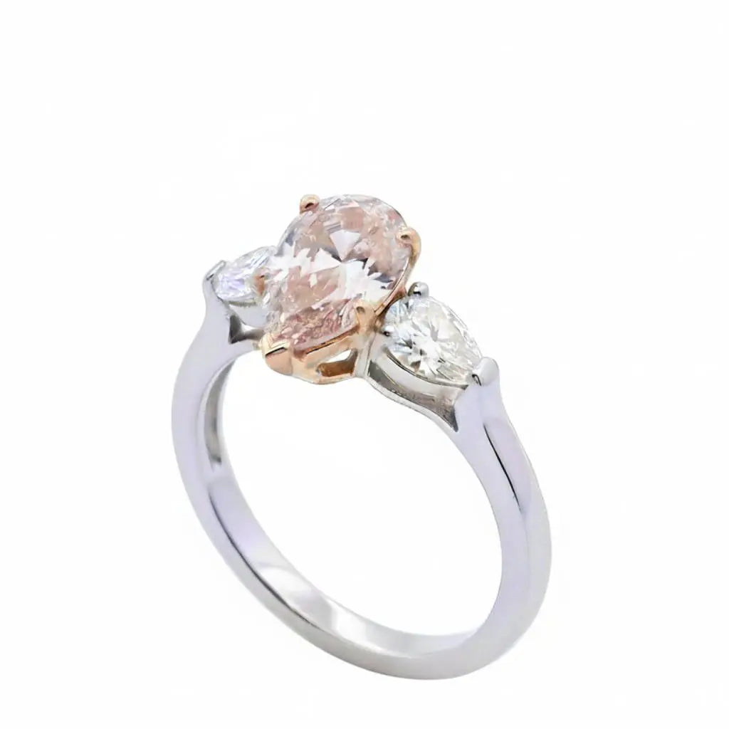 1.17ct Pear Shaped Diamond