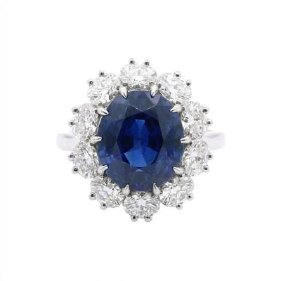6.29ct No Heat Sapphire
