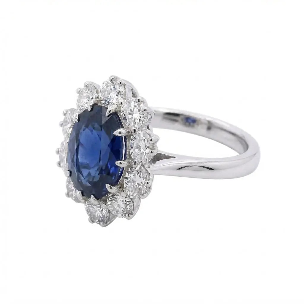 6.29ct No Heat Sapphire