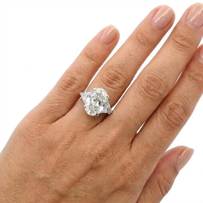 10.02ct Oval Diamond