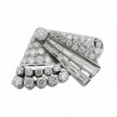 8.00ctw Baguette & Round Brilliant Cut Diamond