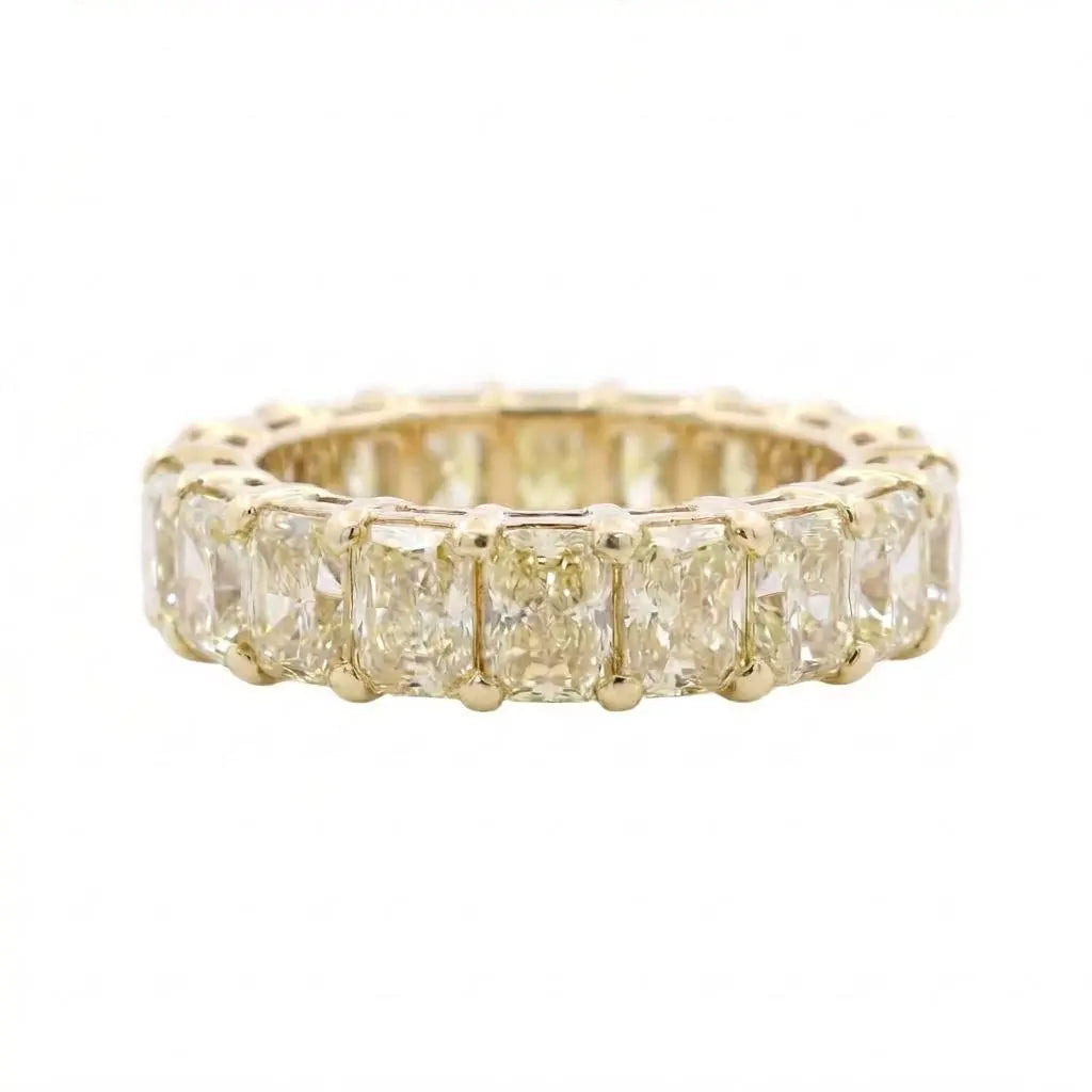 7.20ctw Radiant Cut Diamond Eternity Band