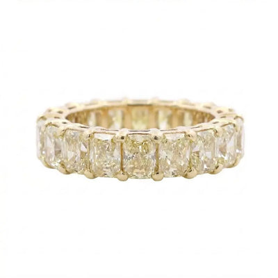 7.20ctw Radiant Cut Diamond Eternity Band
