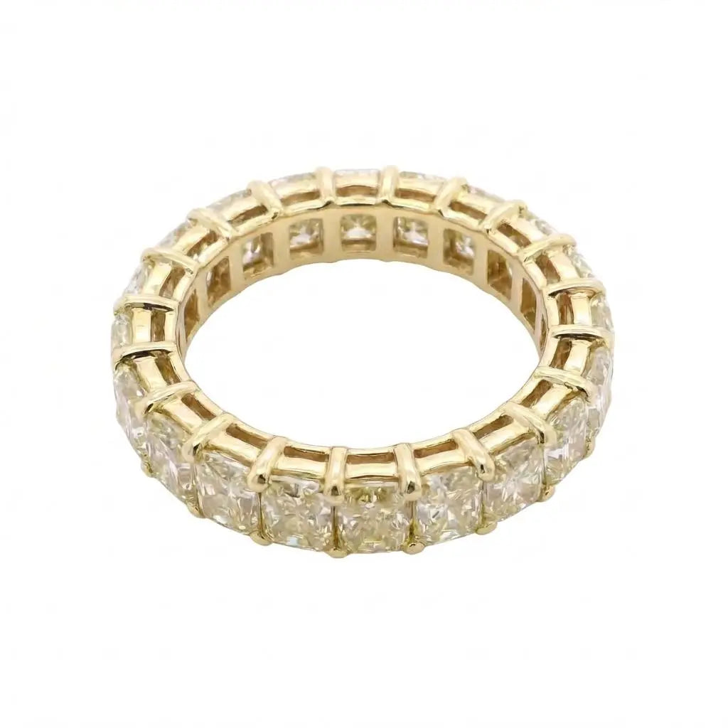 7.20ctw Radiant Cut Diamond Eternity Band