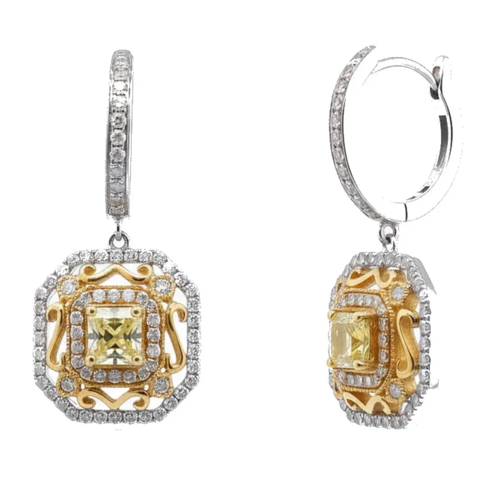 0.86ctw Radiant Cut Diamonds