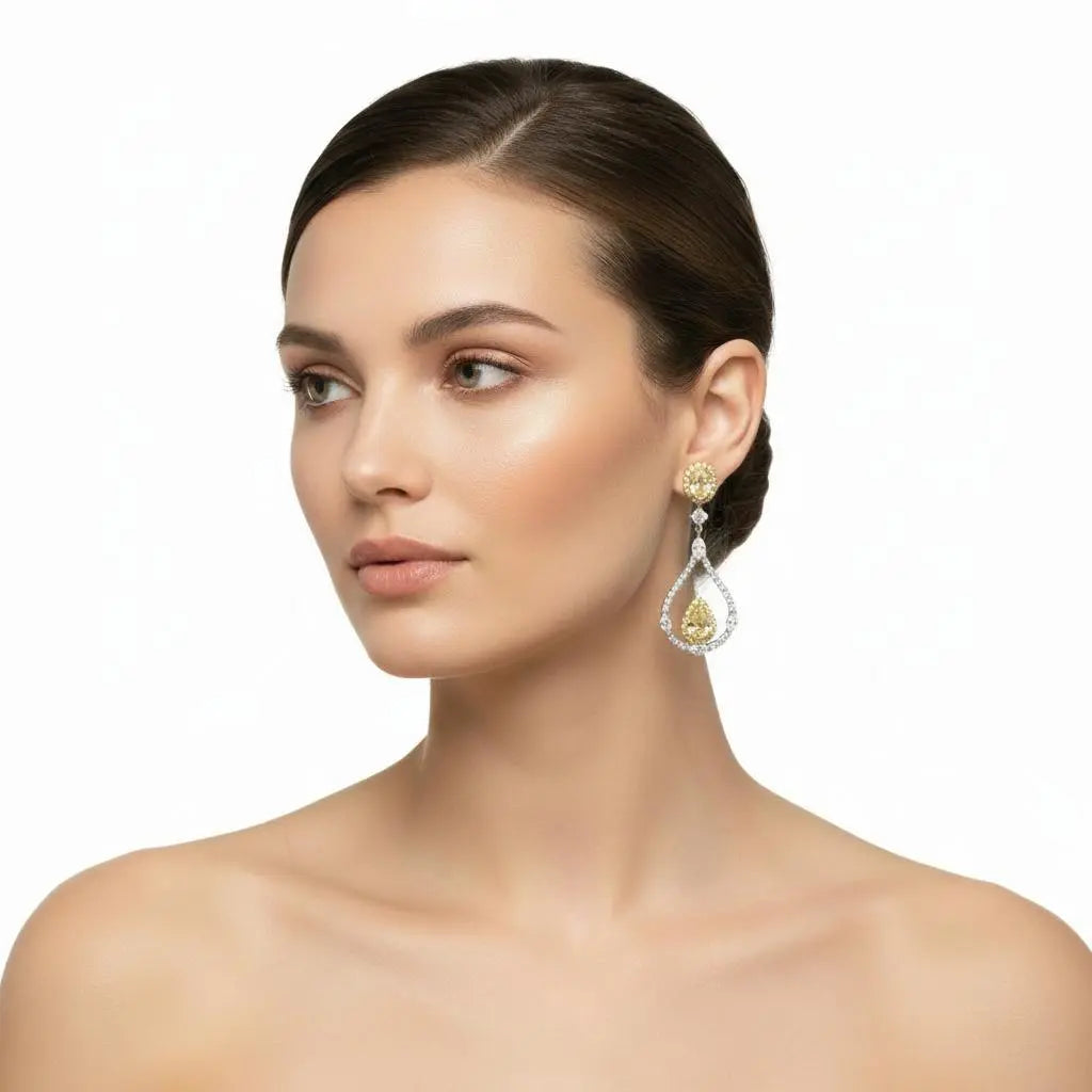 1.04ctw Pear Shaped Diamonds