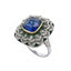 4.78ctw Cushion Cut Sapphire