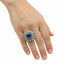 4.78ctw Cushion Cut Sapphire
