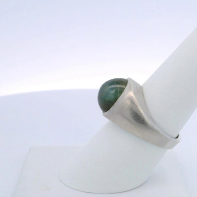 10.00CTW GREENISH-YELLOW CATS-EYE CHRYSOBERYL