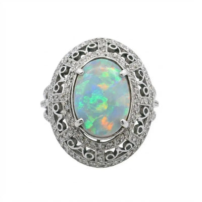2.03ct Oval Black Opal
