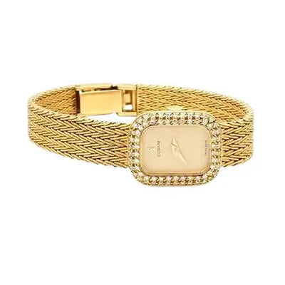 Corum 18k Yellow Gold Watch with Diamond Bezel - 1714OP57 318513