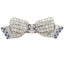 Bow Brooch with French and Euro-Cut Diamonds