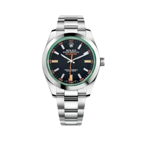 Rolex Milgauss Black Dial – 40mm - Goldstein Diamonds