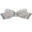Bow Brooch with French and Euro-Cut Diamonds
