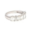 Emerald-Cut Diamond U-Style Ring