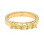 Radiant Fancy Intense Yellow Diamond Ring
