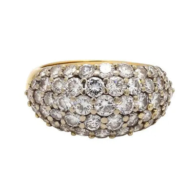 Round Brilliant Diamond & Gold Ring