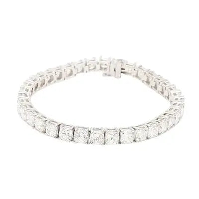 14k White Gold Tennis Bracelet with Diamonds